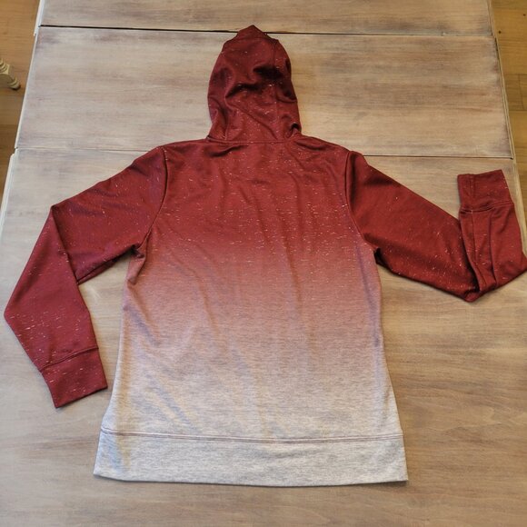 Indiana University Hoosiers Red /White Hoodie Sweatshirt Men's Medium IU Logo - Picture 2 of 9